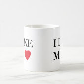 Mug J'Aime Mon Coeur (Centre)