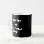 Mug J'Aime Mon Col Blanc Prêtre (Devant gauche)