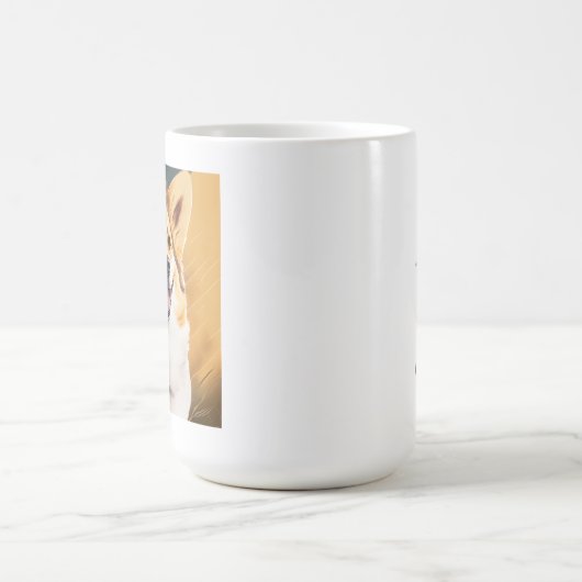 Mug J'Aime Mon Corgi | Propriétaire de chien mignon (Centre)