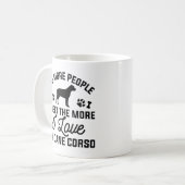 Mug J'Aime Mon Corso De Canne (Devant gauche)