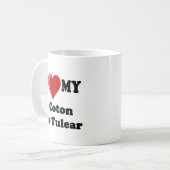 Mug J'aime mon coton De Tulear Dog (Devant gauche)