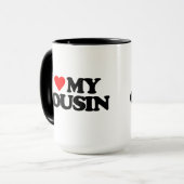 MUG J'AIME MON COUSIN (Devant gauche)