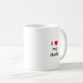 Mug J'aime mon Dada (Devant droit)