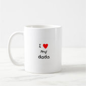 Mug J'aime mon Dada (Gauche)