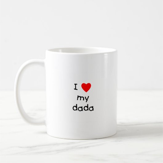 Mug J'aime mon Dada (Gauche)