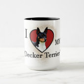 Mug J'Aime Mon Decker Terrier (Centre)