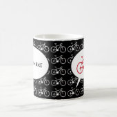 Mug j'aime mon dessin animé vélo (Centre)