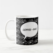 Mug j'aime mon dessin animé vélo (Gauche)