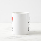 Mug J'Aime Mon Doberman Pinscher (Centre)