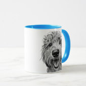 Mug J'Aime Mon Doodle (Devant droit)