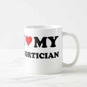 Mug J'aime mon entrepreneur de pompes funèbres