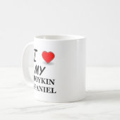 Mug J'aime mon épagneul de Boykin (Devant gauche)