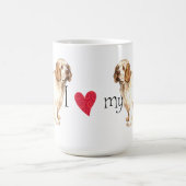 Mug J'aime mon épagneul de Clumber (Centre)