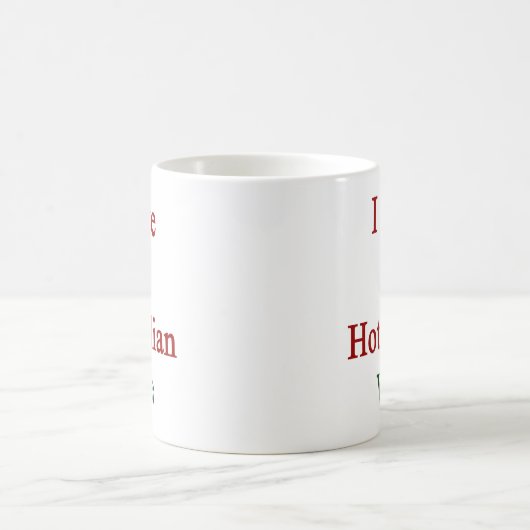 Mug J'aime mon épouse italienne chaude (Centre)