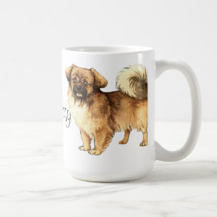 Mug J'aime mon espagnol tibétain