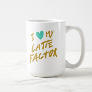 Mug J'aime mon facteur de Latte