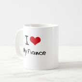Mug J'aime mon fiancé (Devant gauche)