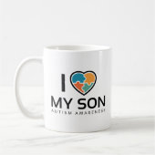 Mug J'Aime Mon Fils (Gauche)