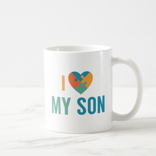 Mug J'Aime Mon Fils (Droite)