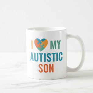 Mug J'Aime Mon Fils Autiste