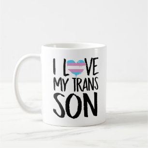 Mug J'aime mon fils de transport