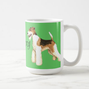Mug J'aime mon Fox Terrier de fil