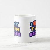 Mug J'Aime Mon Frère Twin (Centre)