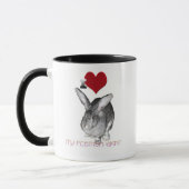Mug J'aime mon géant flamand (Gauche)