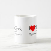Mug J'aime mon geek (Centre)
