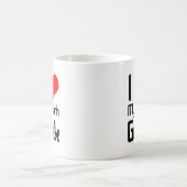 Mug J'aime mon geek de maths (Centre)