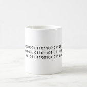 Mug J'aime mon geek ! en code binaire (Centre)