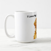 Mug J'Aime Mon Golden Retriever (Gauche)