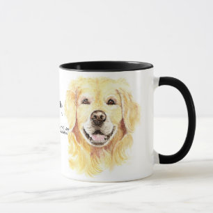 Mug J'aime mon Golden Retriever, chien, animal de comp