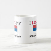 Mug J'aime mon grand-papa serbe (Centre)