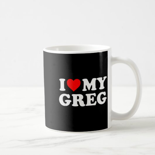 Mug J'aime mon Greg (Droite)
