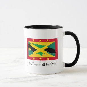Mug J'Aime Mon... Grenade Jamaïque Papa maman I