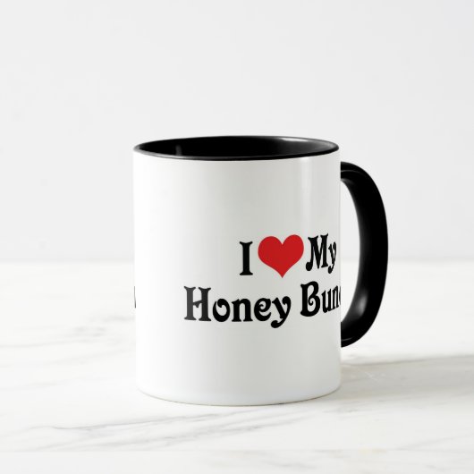 Mug J'Aime Mon Groupe De Miel (Devant droit)