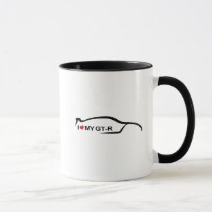 Mug J'aime mon GTR - Nissan Skyline GTR