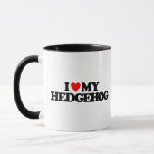 MUG J'AIME MON HÉRISSON (Gauche)