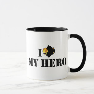 Mug J'aime mon héros