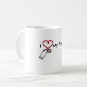 Mug J'aime mon infirmier (Devant gauche)