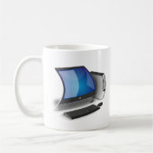 Mug J'aime mon informatique élastique (Gauche)