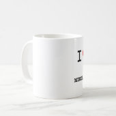 Mug J'aime mon INGÉNIEUR MÉCANICIEN (Devant gauche)