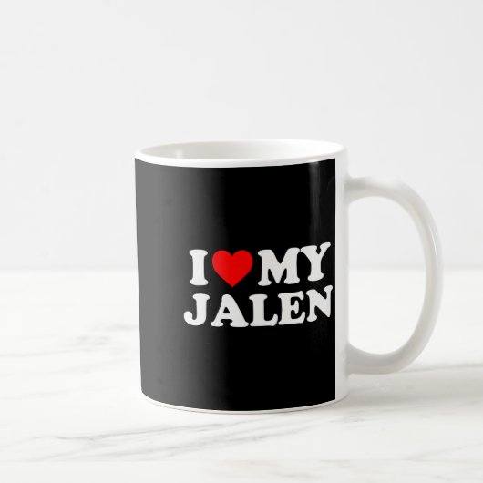 Mug J'aime mon Jalen  (Droite)