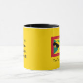 Mug J'aime mon...| Jamaïque | Grenade DRAPEAU DOUBLE | (Centre)