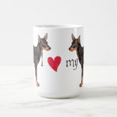 Mug J'aime mon jouet Manchester Terrier (Centre)