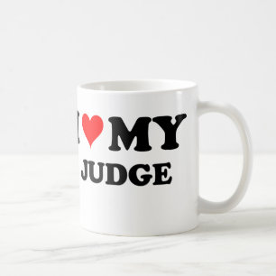 Mug J'aime mon juge