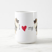 Mug J'aime mon Keeshond (Centre)