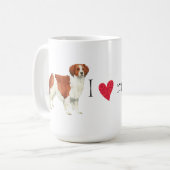 Mug J'aime mon Kooikerhondje (Devant gauche)