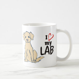 Mug J'aime mon laboratoire labrador retriever